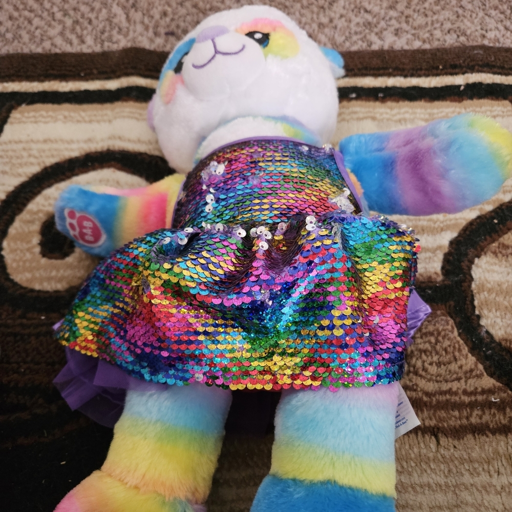 Build A Bear Rainbow Friends 16" Panda Bear Plush Stuffed Animal